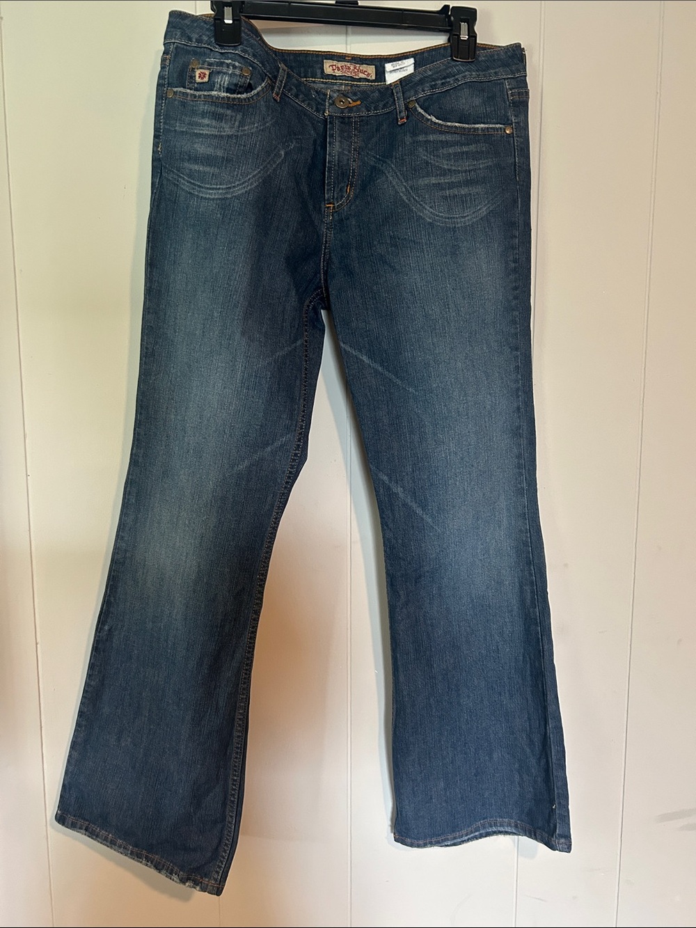 Y2K low rise Paris Blues Women's Dark Blue Flare Jeans